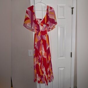 NEVER WORN Multicolored Dress